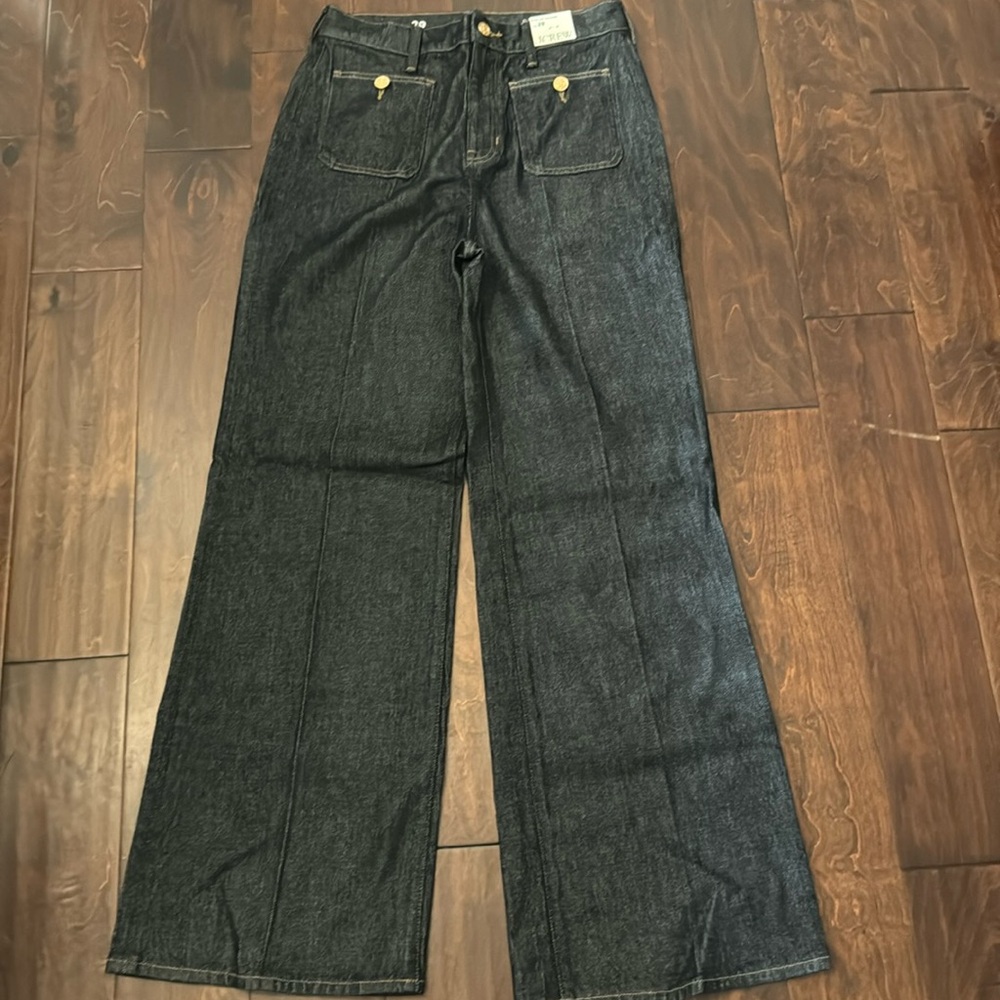 J Crew wide leg trouser